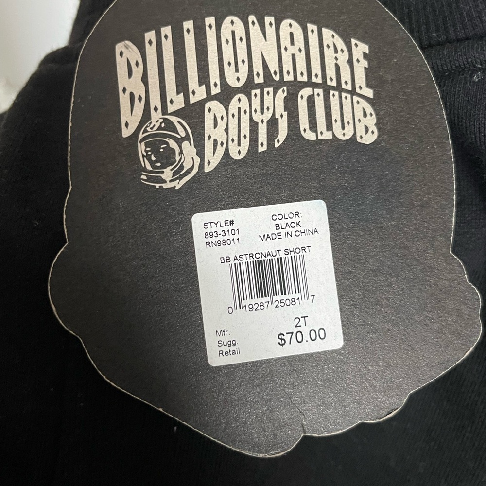 Billionaire Boys Club Astronaut Short Size 2T - Picture 4 of 4